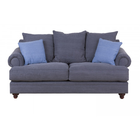 Chelsea 200cm stylowa sofa z luźnymi poduszkami