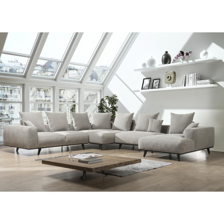 Lindos narożna sofa z szezlongiem 354cm x 393cm x 170cm