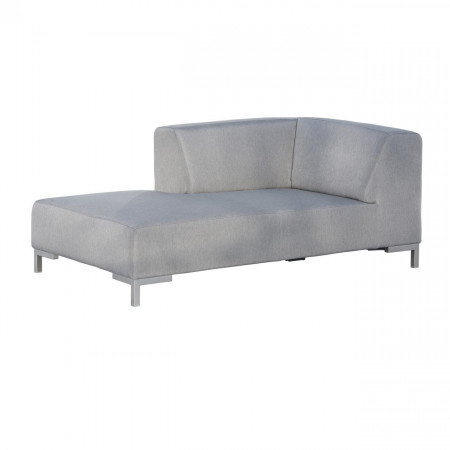 Całoroczna sofa ogrodowa Vanilla 170x303x300cm z pufą 100x60cm