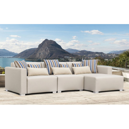 Całoroczna sofa ogrodowa Ibiza 287x155cm