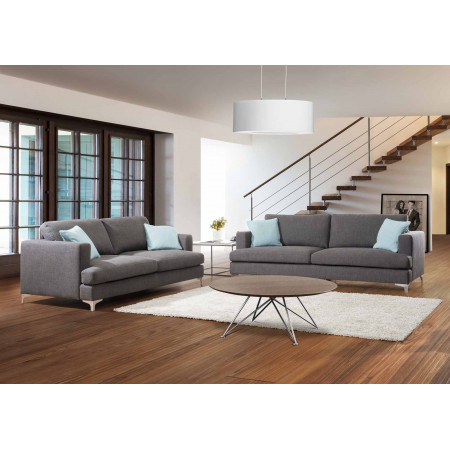 Vincenza nowoczesna sofa z chromowanymi nogami 232 cm