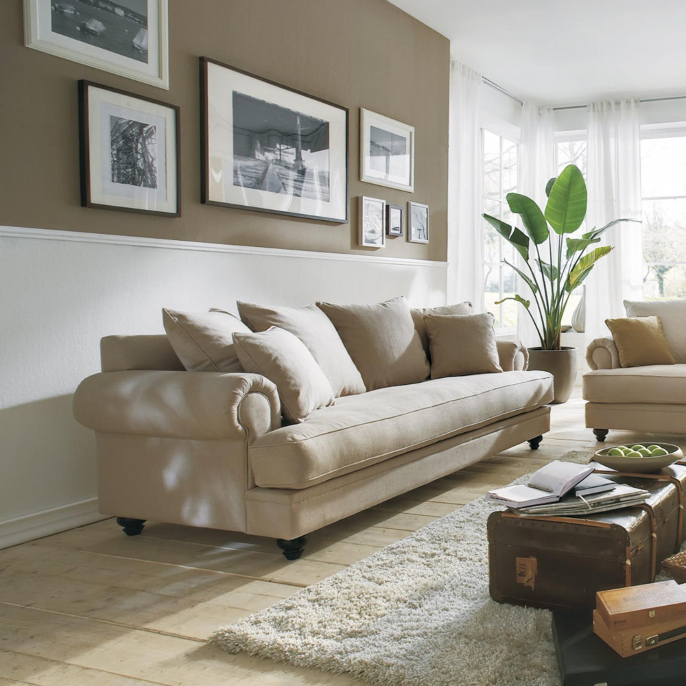 Chelsea stylowa sofa 230cm z jednym siedziskiem