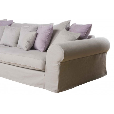 Gand stylowa sofa 320cm z luźnym pokrowcem